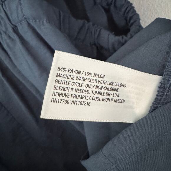 NWT Isabel Ingrid + Isabel Elbow Sleeve Cutout Midi Maternity Dress Navy Small - Picture 6 of 7